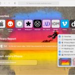 Safari 14.1.2 iCloud Folder Bug