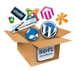 Hosting with 1-click app installation